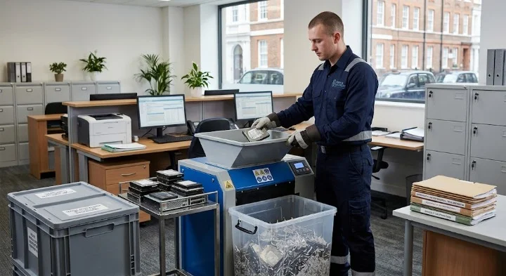 secure medical data destruction London