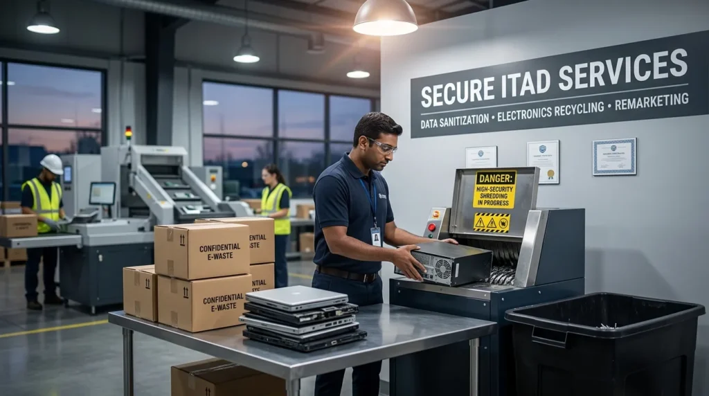 Secure ITAD Services London | Computer Datashred