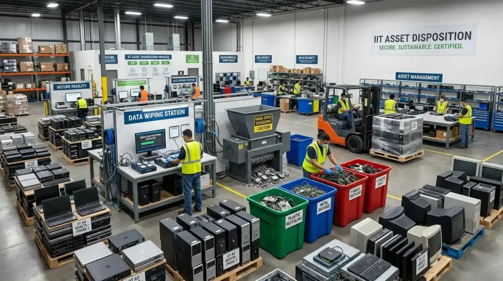 IT Asset Disposition Central London | Certified ITAD Services