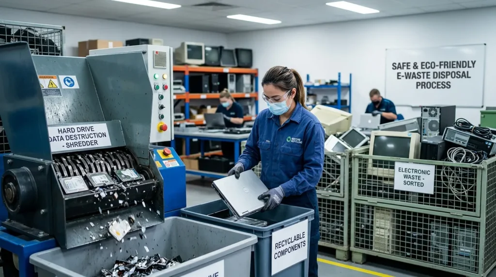 Secure End of Life IT Equipment Disposal London | Certified