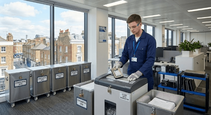 GDPR-Compliant Data Disposal Services Soho London